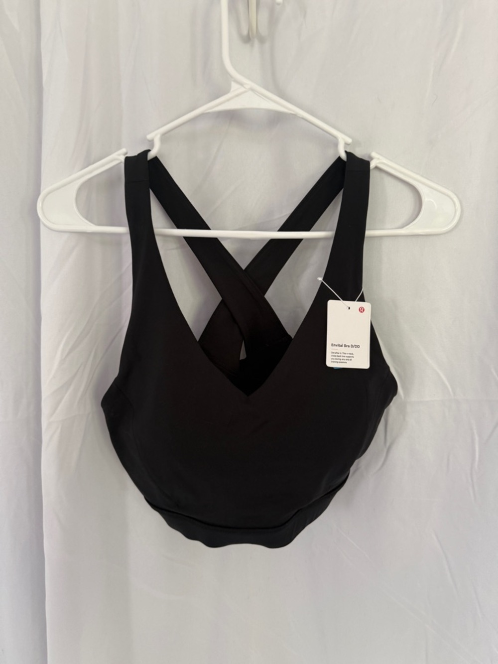 lululemon athletica Black Crisscross Sports Bra
